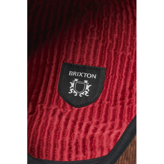 Casquette Plate Hooligan Baggy Velours Marron - Brixton Casquette Plate Hooligan Baggy Velours Marron - Brixton
