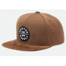 Brown Oath III Snapback Cap - Brixton Reference: 17631