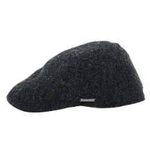 Grey Herringbone Wool Texas Brushed Cap - Stetson Reference: 19125 | Traclet Hat Shop