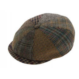 Duck Bill Cap Denis Virgin Wool Blue - Marone