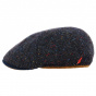 Duck Bill Cap Denis Virgin Wool Blue - Marone