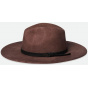 Fedora Hat Field Proper Brown Felt - Brixton