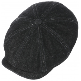 Hatteras Cap Denim Jean Cotton Black - Stetson