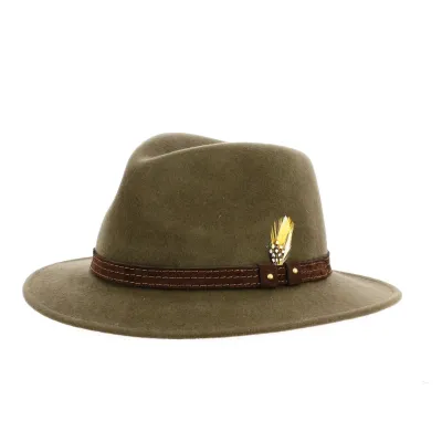 Chapeau de chasse kaki