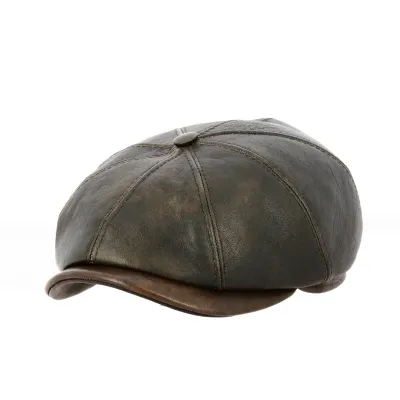 Brown Hatteras Cap - Marone Reference: 19138 | Chapellerie Traclet