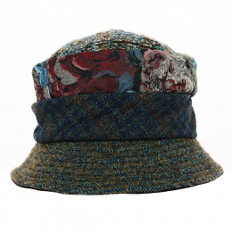 Bob Colorado Patchwork Coton - Marone