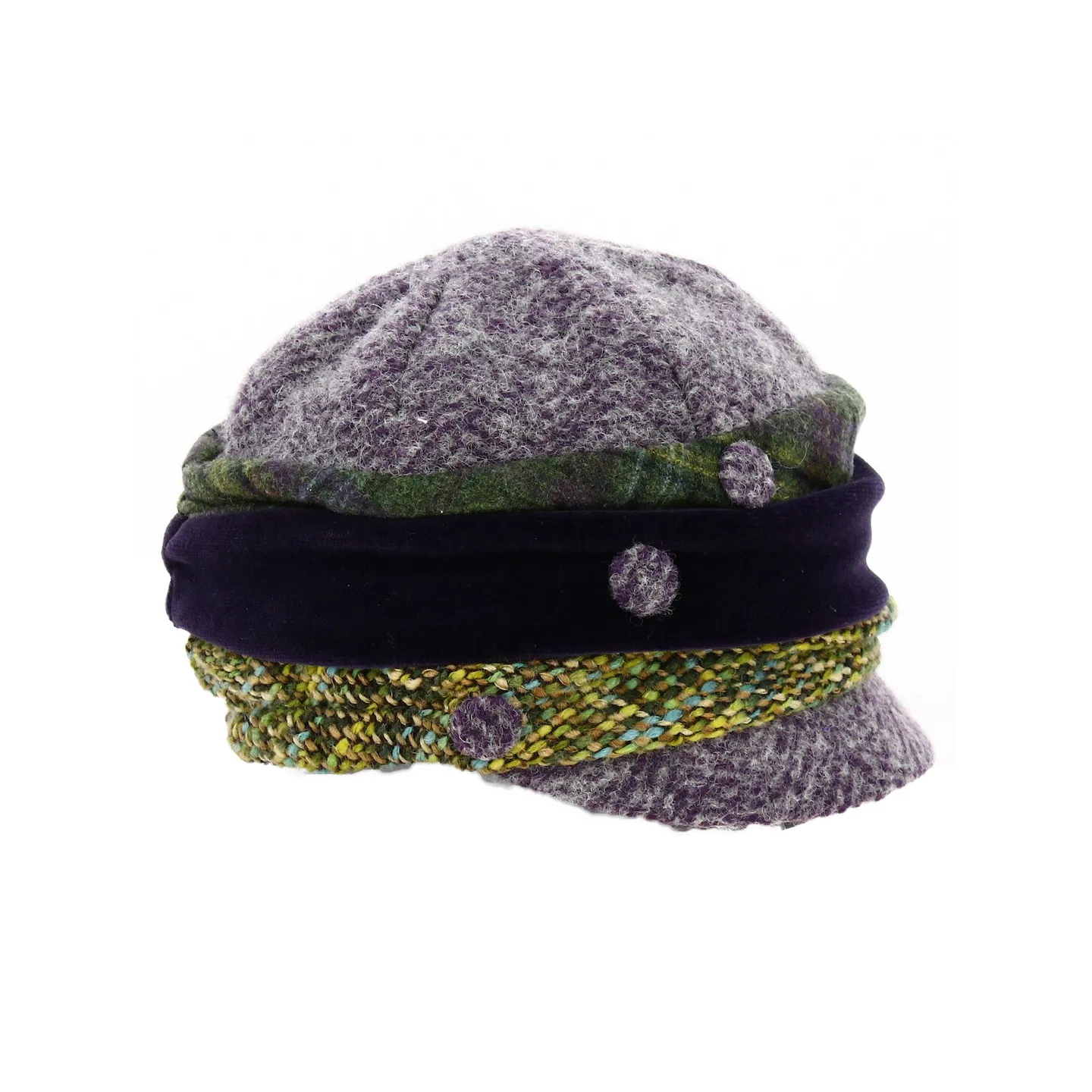 Casquette Gavroche Thérèse - Marone Reference : 19142 | Chapellerie Traclet