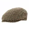 English Plaid Wool Cap - Alfonso d'este Reference: 19147 | Traclet Hat Shop