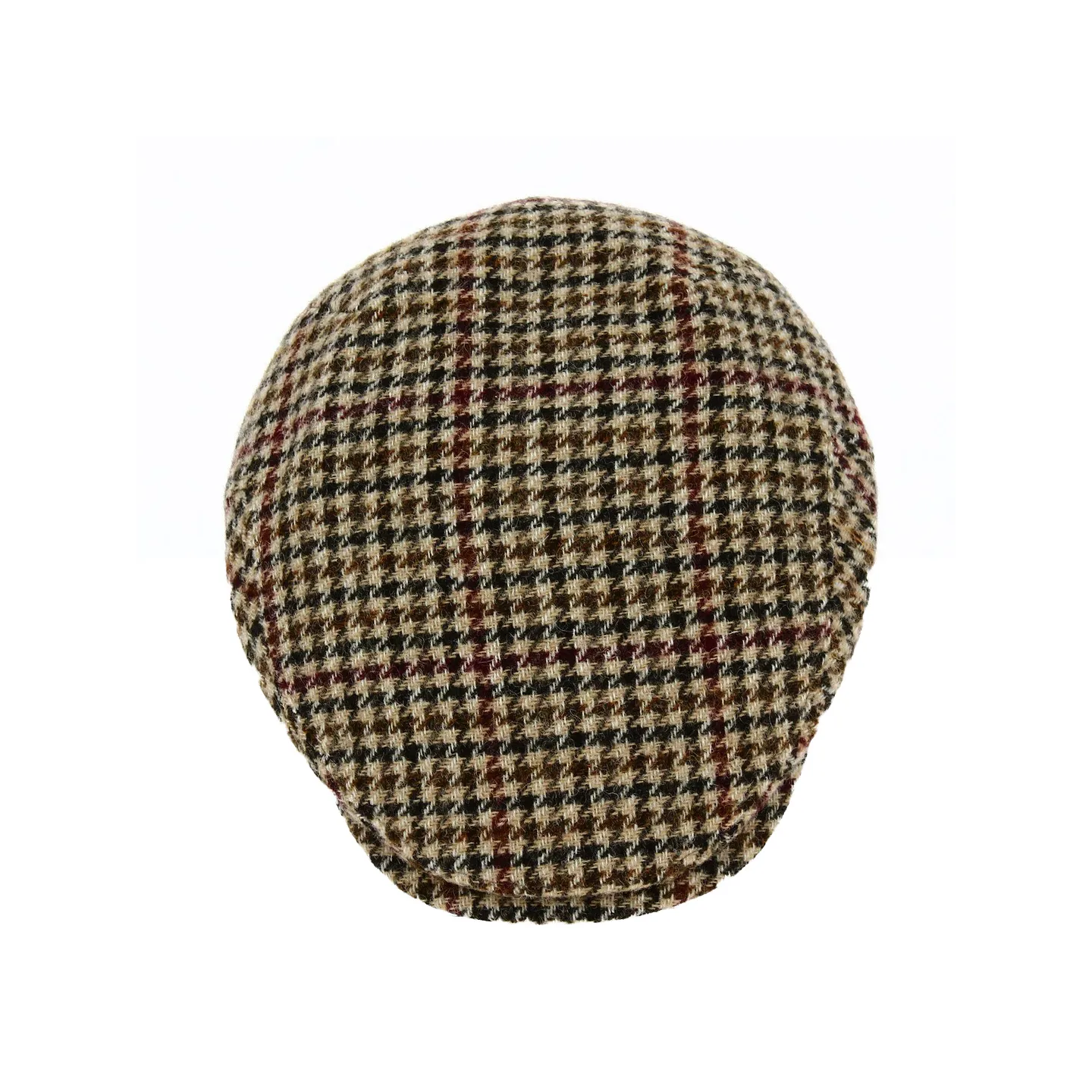 English Plaid Wool Cap - Alfonso d'este Reference: 19147 | Traclet Hat Shop