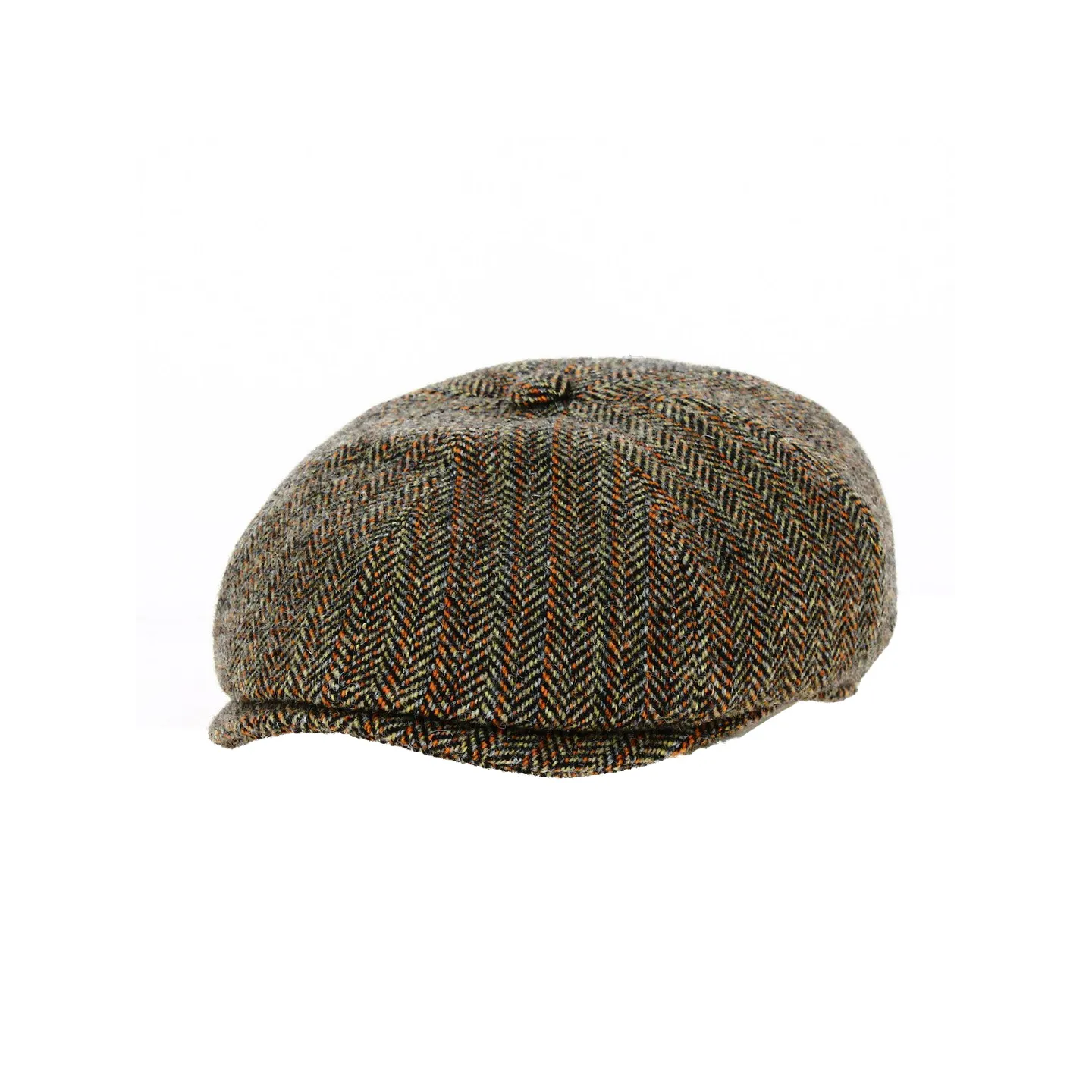 Casquette Hatteras Chevrons Marron - Alfonso d'este Reference : 19148 | Chapellerie Traclet