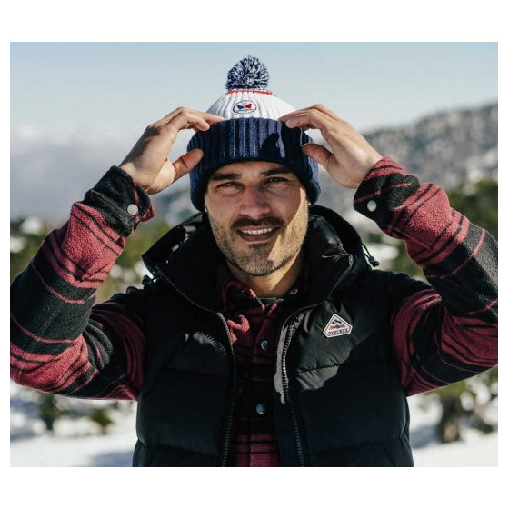 2-in-1 Beanie & Balaclava Ecru - Traclet