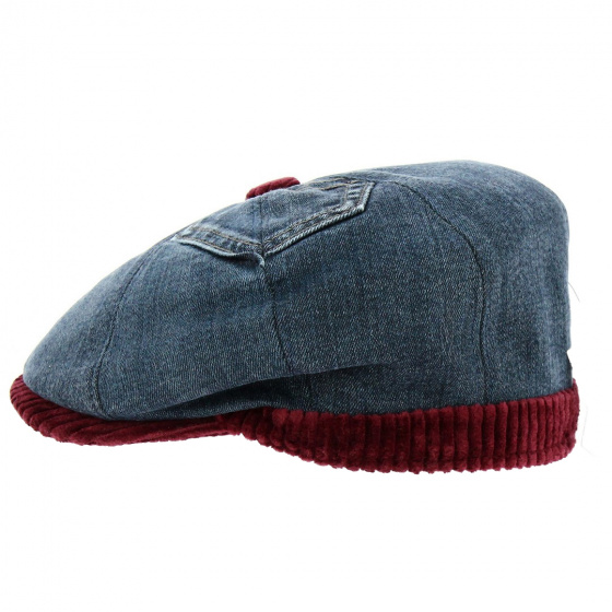 Hatteras Cap Renato Denim Cotton Blue - Traclet