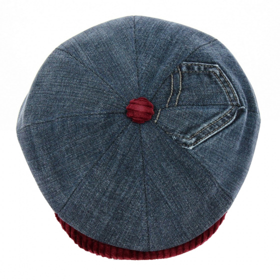 Hatteras Cap Renato Denim Cotton Blue - Traclet
