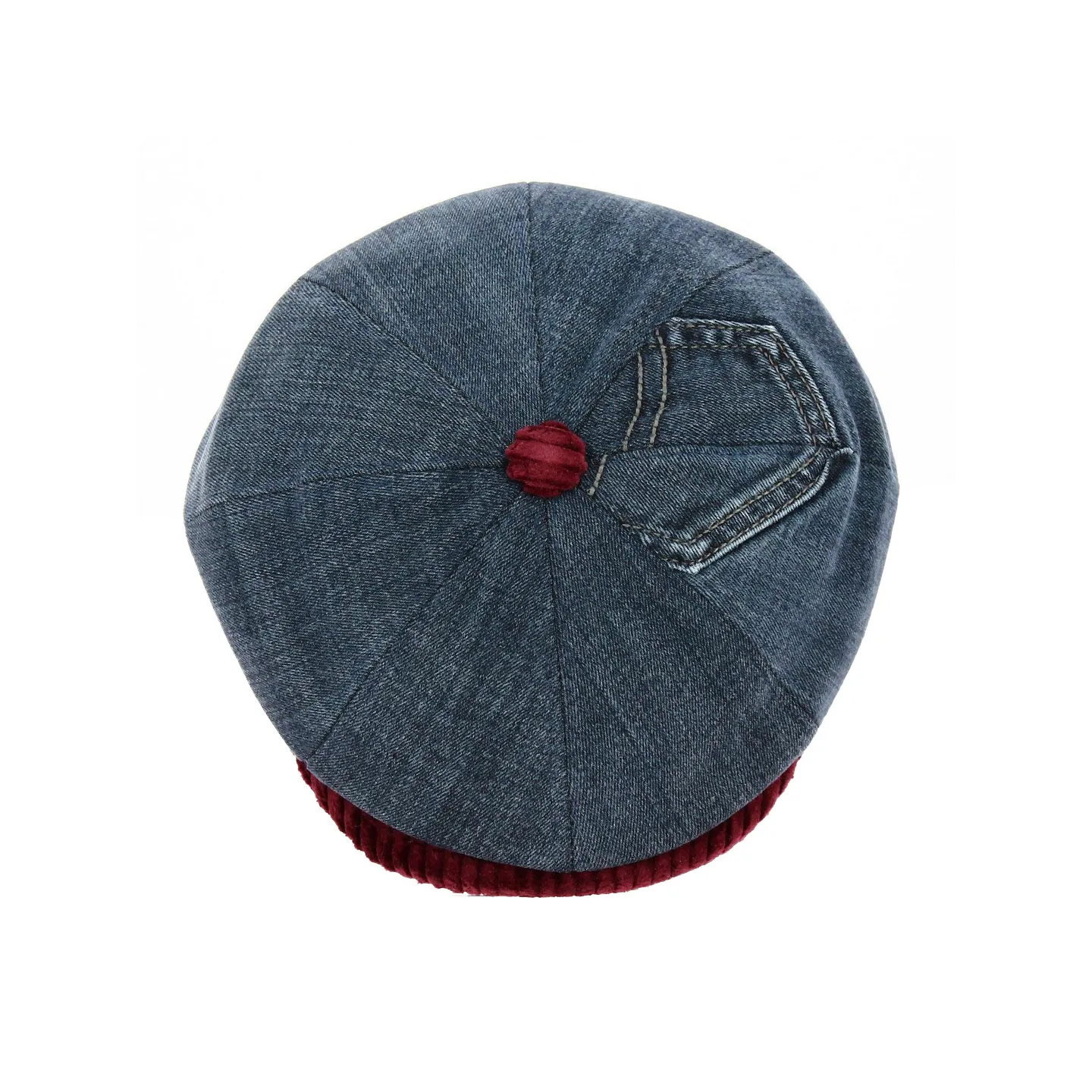Hatteras Cap Renato Denim Cotton Blue - Traclet Reference: 19154