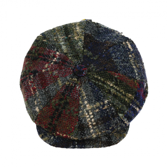 Burgundy Fancy Irish Cap - City Sport