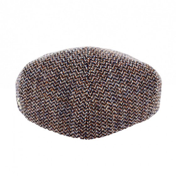 Casquette 8 côtes Laine Orange - Fléchet Casquette 8 côtes Laine Orange - Fléchet