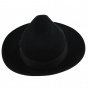 Fedora Lincoln Black Felt Hat - Traclet