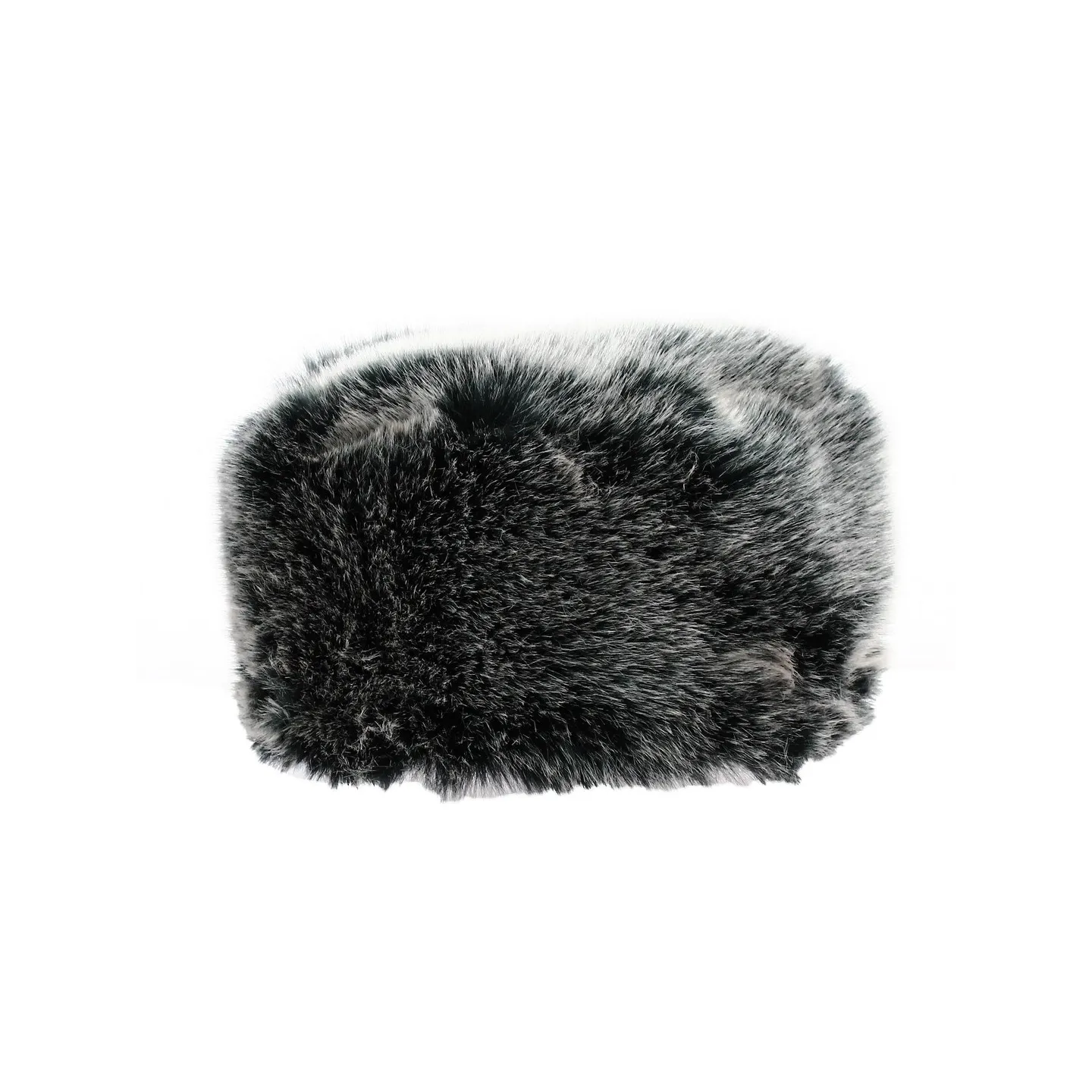 Toque Tenessee Fausse Fourrure Blanche & Noire- Traclet Reference : 10024 | Chapellerie Traclet