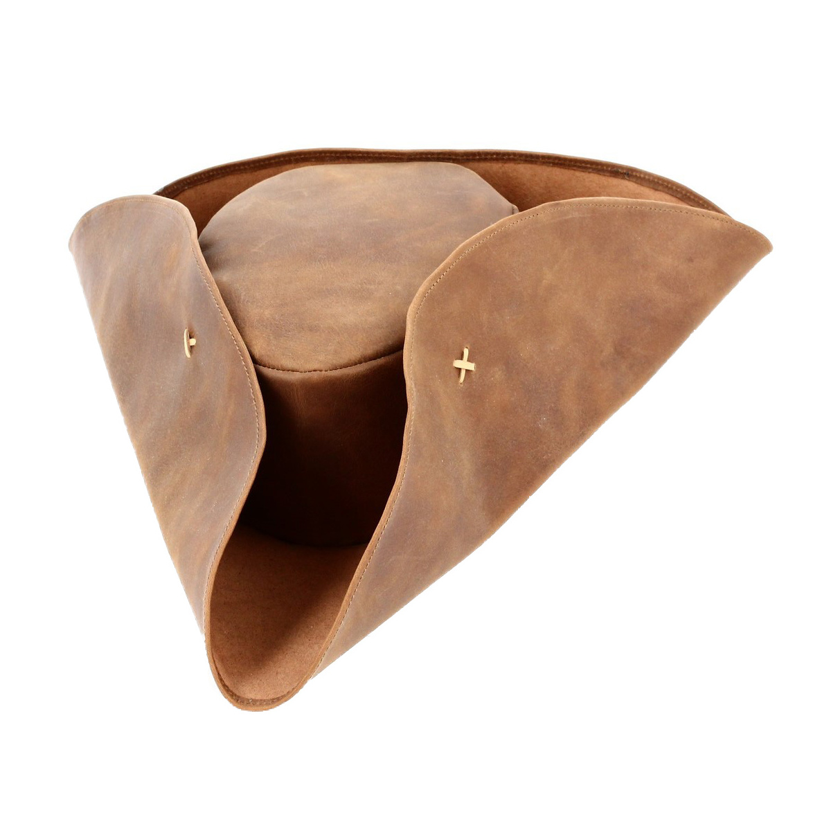 Jack Sparrow leather tricorn hat - Traclet Reference : 19164 ...