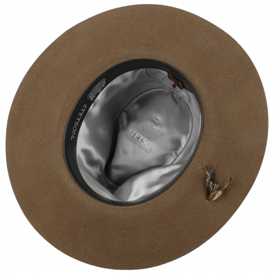 Traveler Western Danios Fur Felt Hat Brown - Stetson