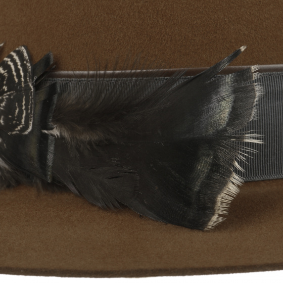 Brown Fur Felt Western Traveller Hat - Stetson