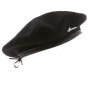Black Wool Monty Beret - Herman