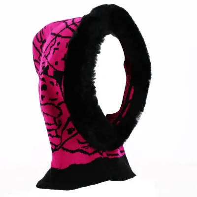 Pink Acrylic Balaclava - Traclet Reference: 19175 | Chapellerie Traclet