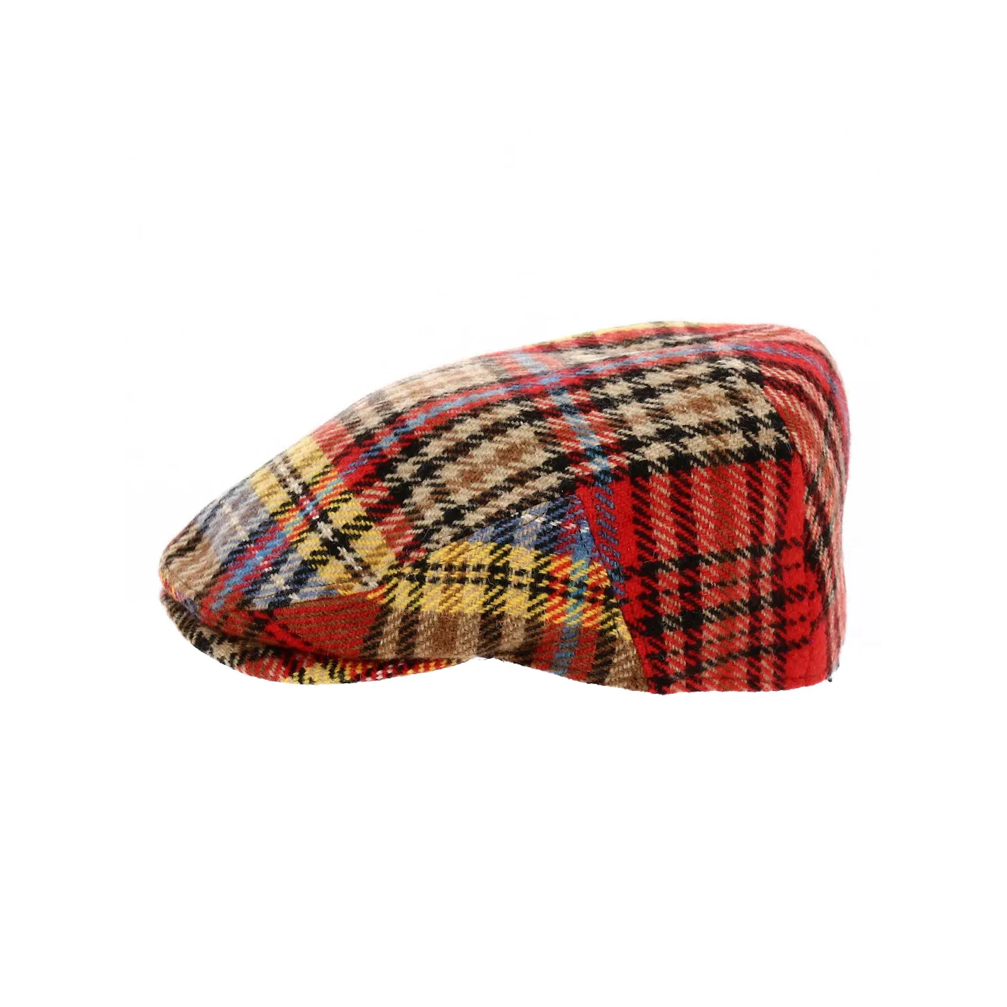 Justin Red Checkered Cap - Traclet Reference: 19177 | Traclet Hat Shop