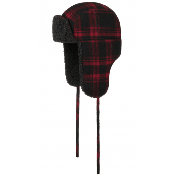 Canadian Trapper Hat - BOMBER CAP SHADOW PLAID - Stetson