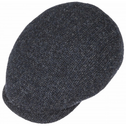 Drive Austin Flat Cap Wool Blue - Stetson