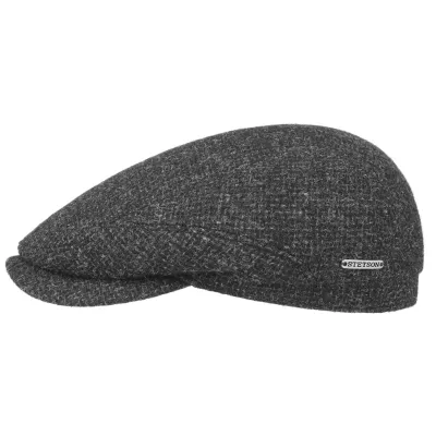 Belfast Castle Wool Cap Anthracite - Stetson Reference: 5692 | Traclet Hat Shop