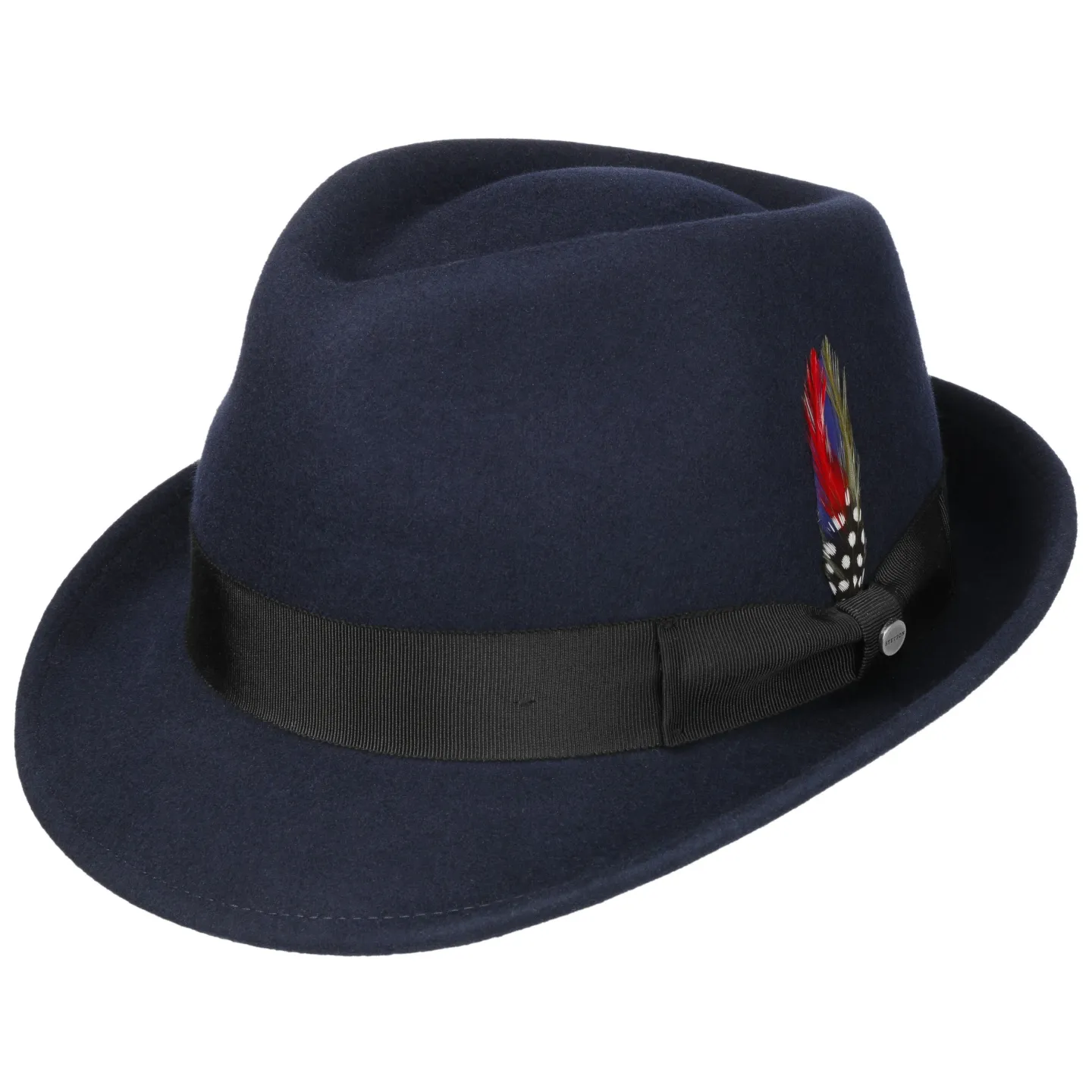 Stetson Elkader navy trilby hat Reference: 4306 | Traclet Hat Shop