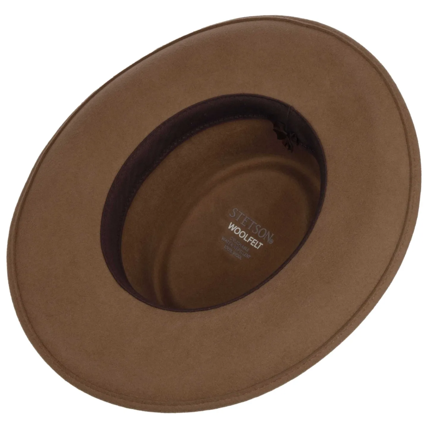 Chapeau Gambler VitaFelt Beige - Stetson  - Chapellerie Traclet Reference : 19186| Chapellerie Traclet