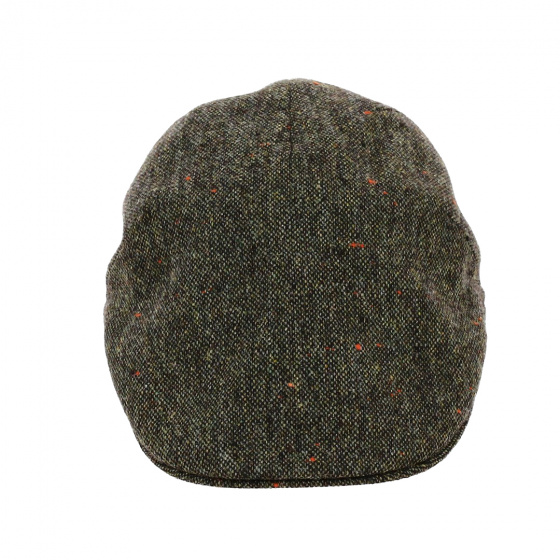 Casquette Plate Carreaux Laine Rouge - Traclet Casquette Plate Carreaux Laine Rouge - Traclet
