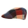Red Plaid Wool Flat Cap - Traclet | Reference: 19189 | Traclet Hat Shop