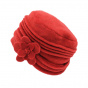 Juliette Flower Polar Beanie - Traclet