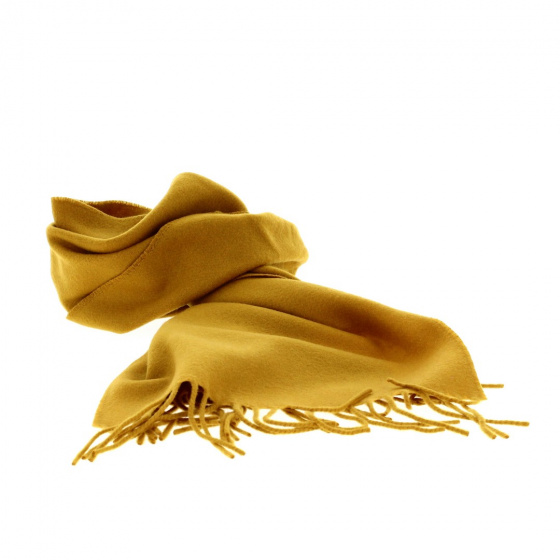 Orange Wool Scarf - Traclet Orange Wool Scarf - Traclet