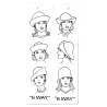 Chapeau Cloche Multi-Formes Feutre laine blanc - Scala Reference : 6392 | Chapellerie Traclet