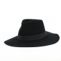 Traveller Ranger Hat Felt Wool Black - Traclet