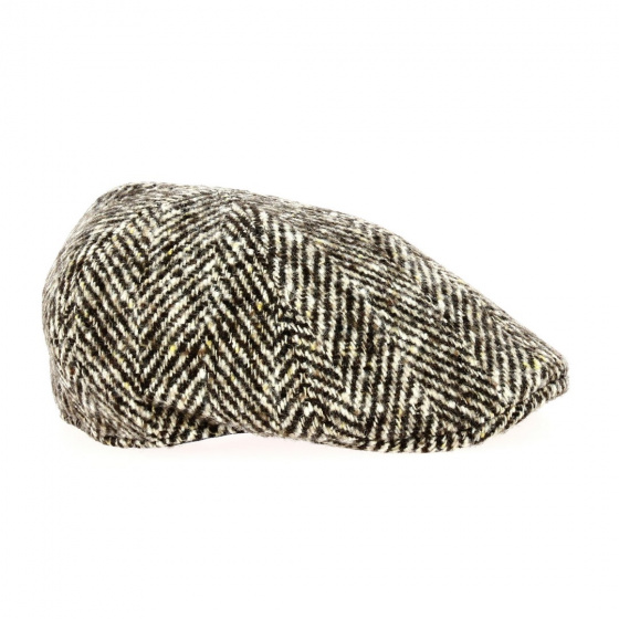 Duck Bill Gatsby Chevron Brown Cap - Traclet