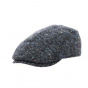 Jackson Rounded Cap Grey Tweed with Ear Flaps - Göttmann