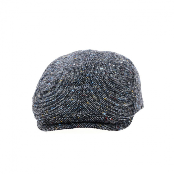 Jackson Rounded Cap Grey Tweed with Ear Flaps - Göttmann