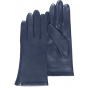 Women's Leather Gloves Silk Lined Navy - Isotoner