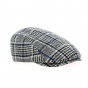 Gray Checkered Cap with Ear Flaps Jackson Gore-Tex - Gottmann
