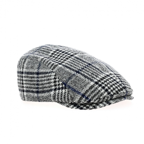Gray Checkered Cap with Ear Flaps Jackson Gore-Tex - Gottmann