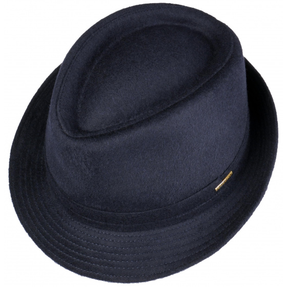 Chapeau Trilby Benavides Marine - Stetson Chapeau Trilby Benavides Marine - Stetson