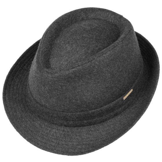 Benavides Anthracite Wool Hat - Stetson