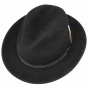 Fedora Chelsea Vitafelt Hat Black - Stetson