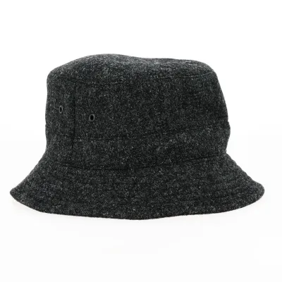 Grey Wool Soho Bucket Hat - Mtm - Mtm Reference: 19228| Traclet Hat Shop