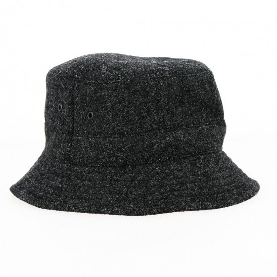 Grey Wool Soho Bucket Hat - Mtm